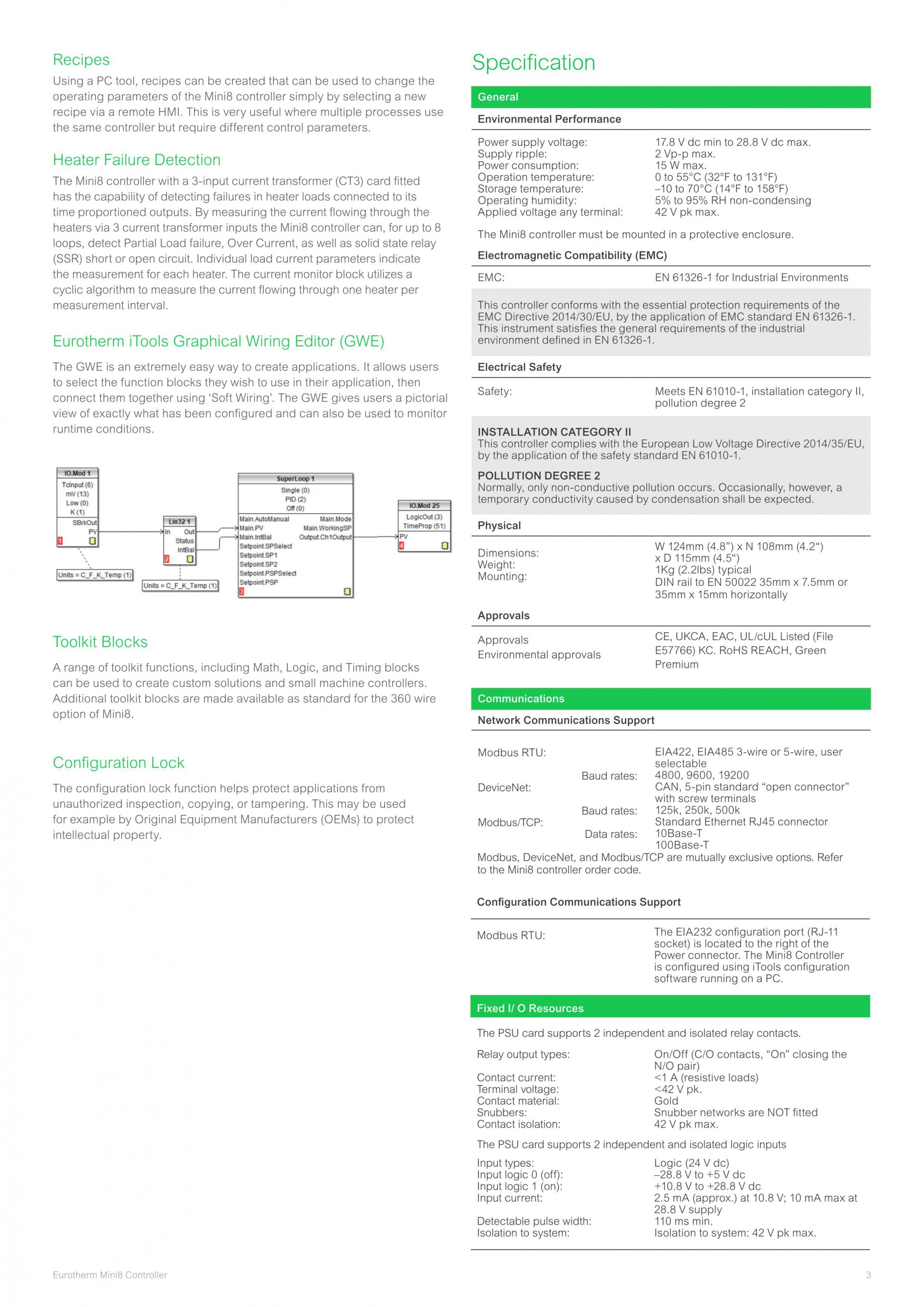 Mini8 Datasheet_HA033675 Issue 3_03